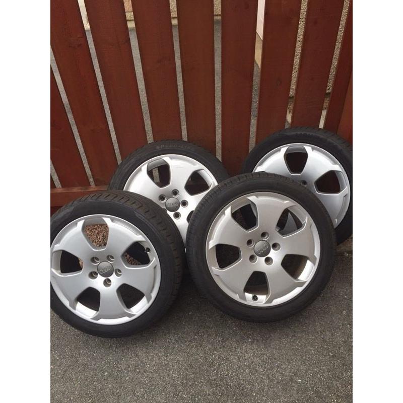 Wheels & 3 near new Tyres.....