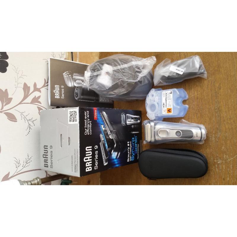 Braun series 9 Wet and Dry Shaver.Brand New