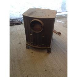 Multi fuel stove.