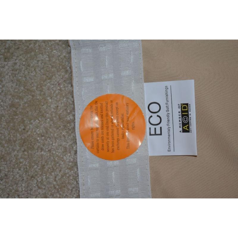 Blackout Thermal Curtains - Cream Curtains - UNUSED