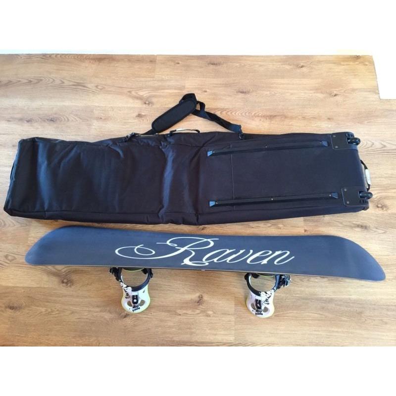 New snowboard, binding, bag & Google never be use