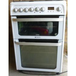 Hotpoint Ultima Dual Fuel Cooker (60cm) 3 years old
