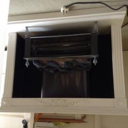 Electric fire and fireplace
