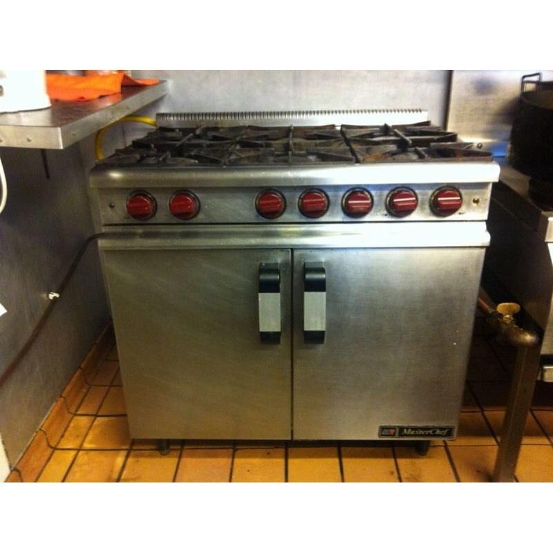 Masterchef 6 Hob Cooker with Oven