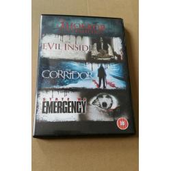 DVD BUNDLE (HORROR) 3 DVDS 5 FILMS