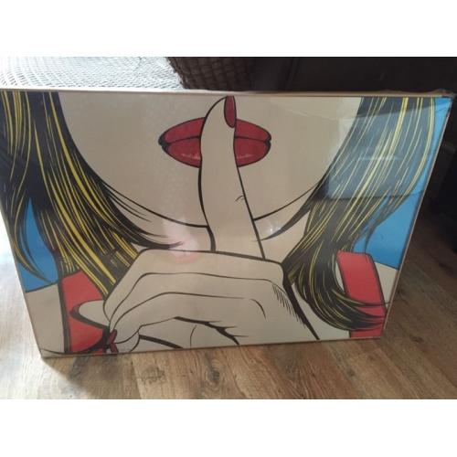 Pop art style picture