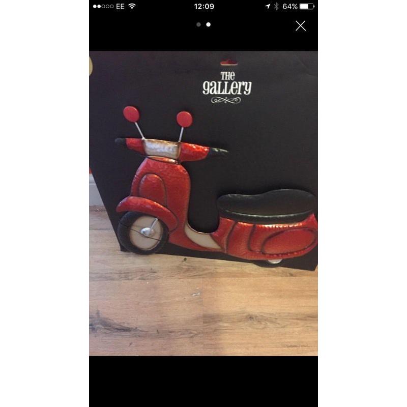 Scooter wall art