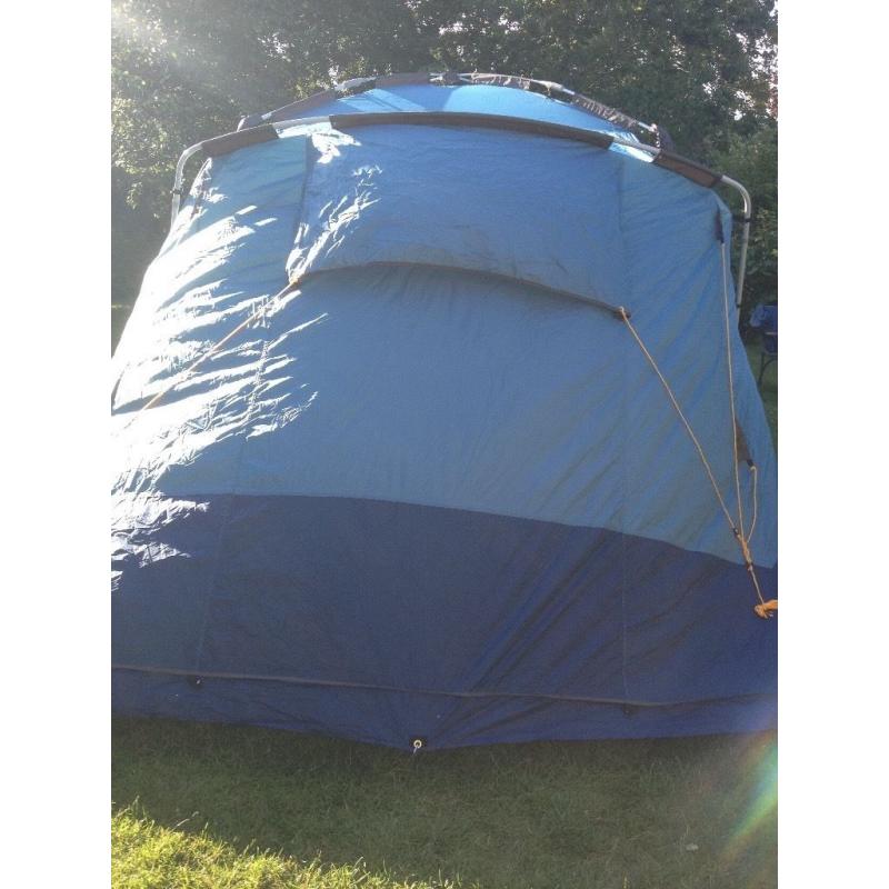 Khyam Ridgi-Dome XXL Excelsior with Kyham fully fitted Groundsheet. VGC.