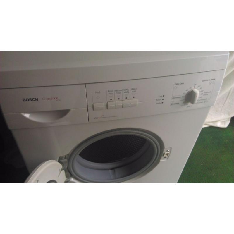 Bosh Classi xx 1000 washing machine - price reduction space in garage needed