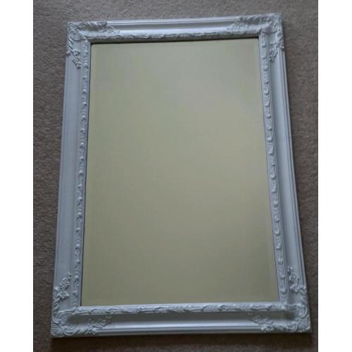 Shabby chic wall mirror