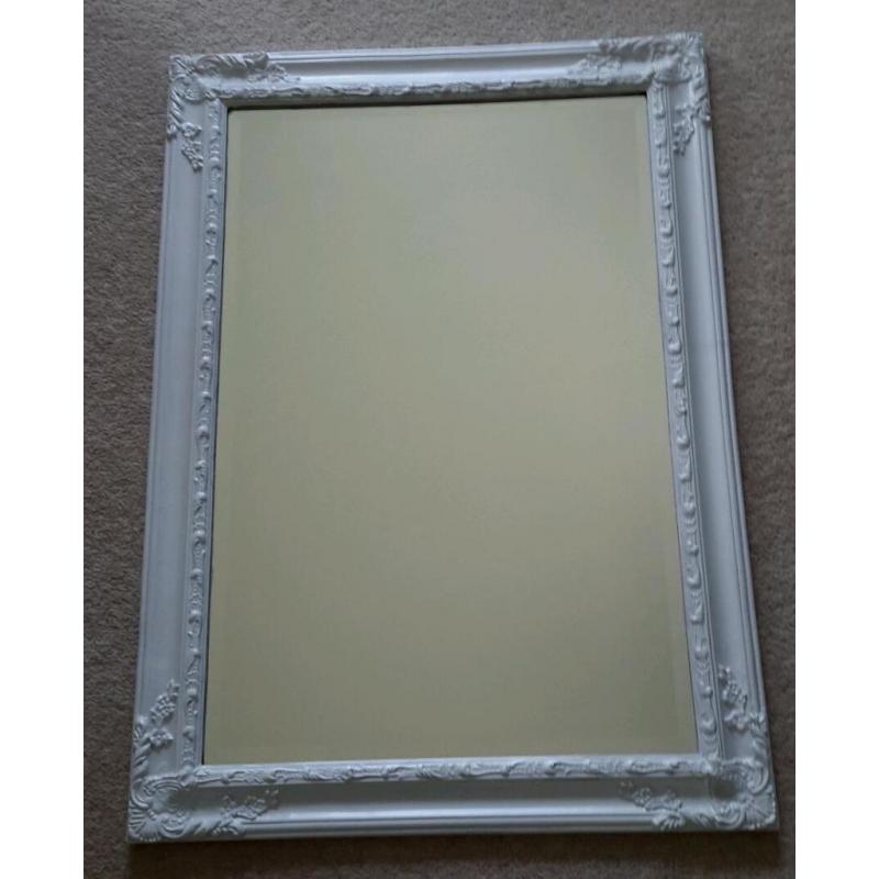Shabby chic wall mirror