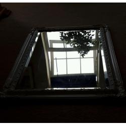 Shabby chic wall mirror