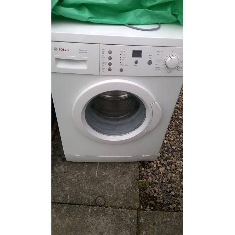 bosh washing machine