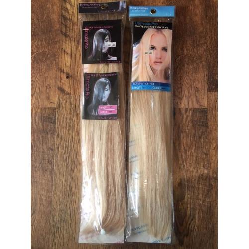 Human hair extensions