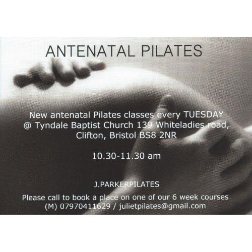 Antenatal Pilates classes
