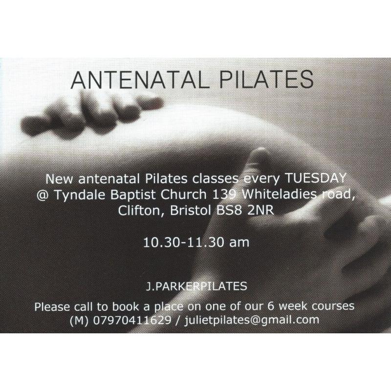 Antenatal Pilates classes
