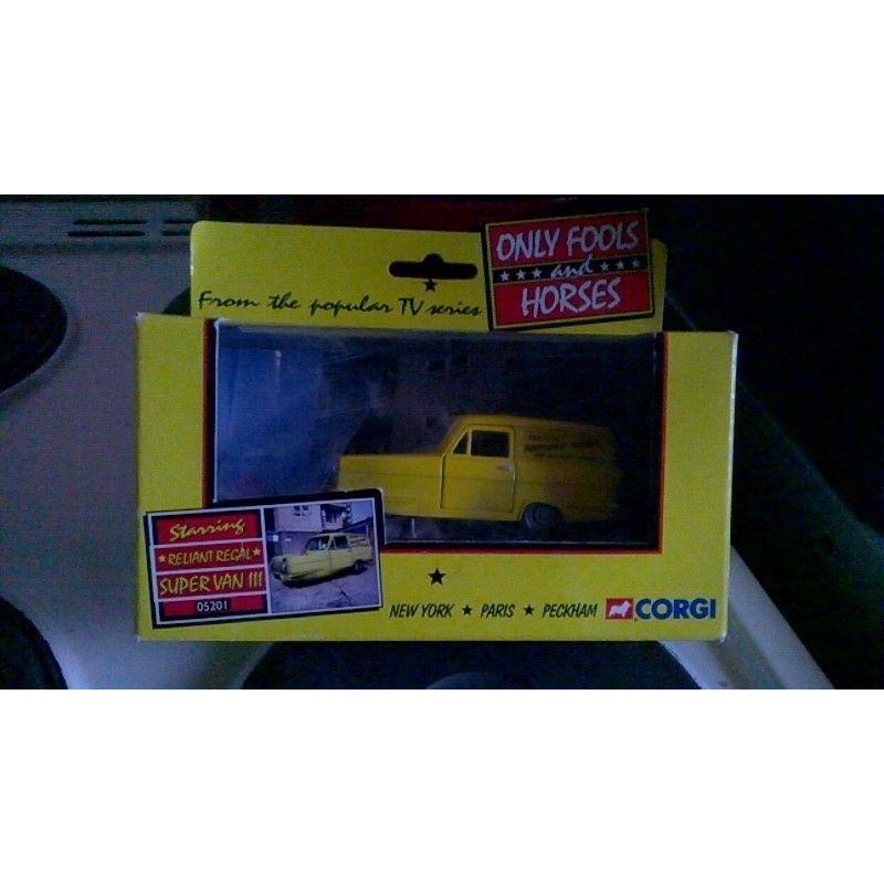 Corgi Only fools model van