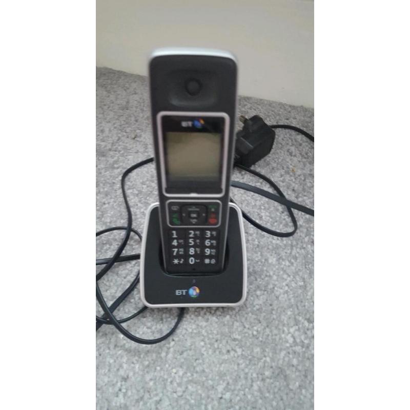 Bt telephone with answer machine