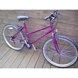 ADULT LADIES TOWNSEND MOUNTAIN BIKE WITH 15 GEARS