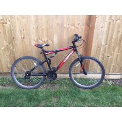 Full suspension compass bike