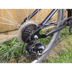 Full suspension compass bike