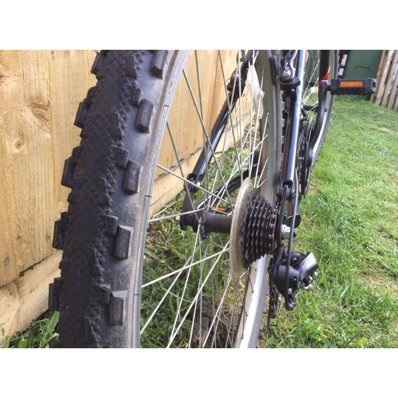 Full suspension compass bike