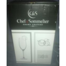 4 Chef & Sommelier Champagne Flutes