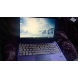 HP Stream laptop/notbook in purple