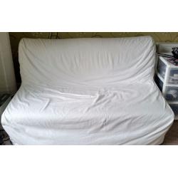 IKEA sofa bed LYCKSELE LÖVÅS white