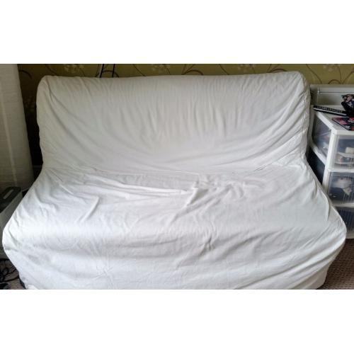 IKEA sofa bed LYCKSELE LÖVÅS white