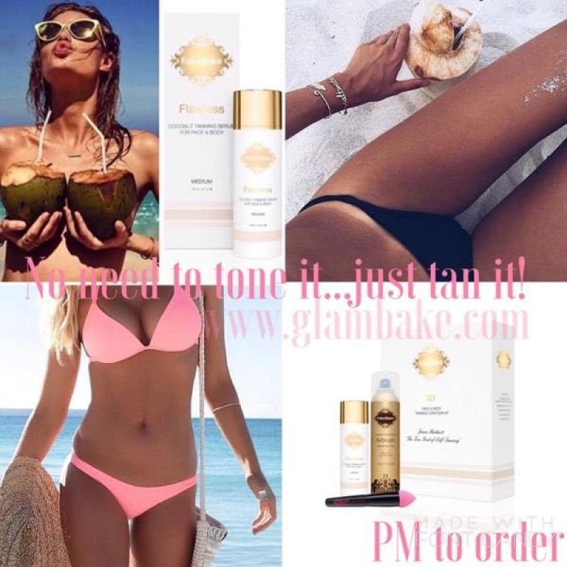 FakeBake 3D Contour Tanning Kit for face and body