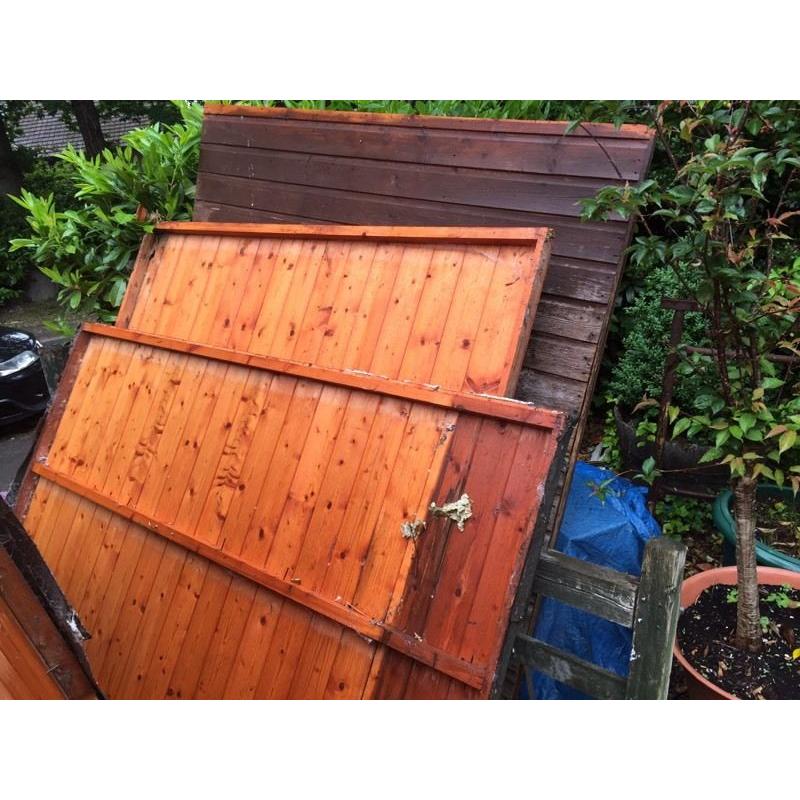 Free garden shed