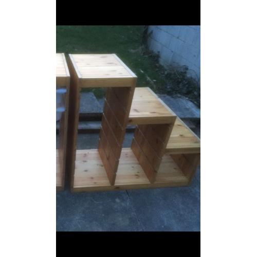 IKEA raw pine drawers unit, could be painted. Plastic drawers not included. Can be dismantled