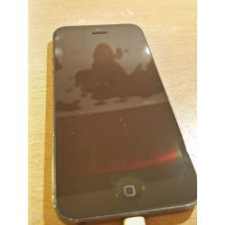 Apple iPhone 5 32GB (O2) Black / Slate Grey + case!