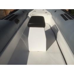 Rigid inflatable Boat RIB GRP single jockey seat pod excellent condition