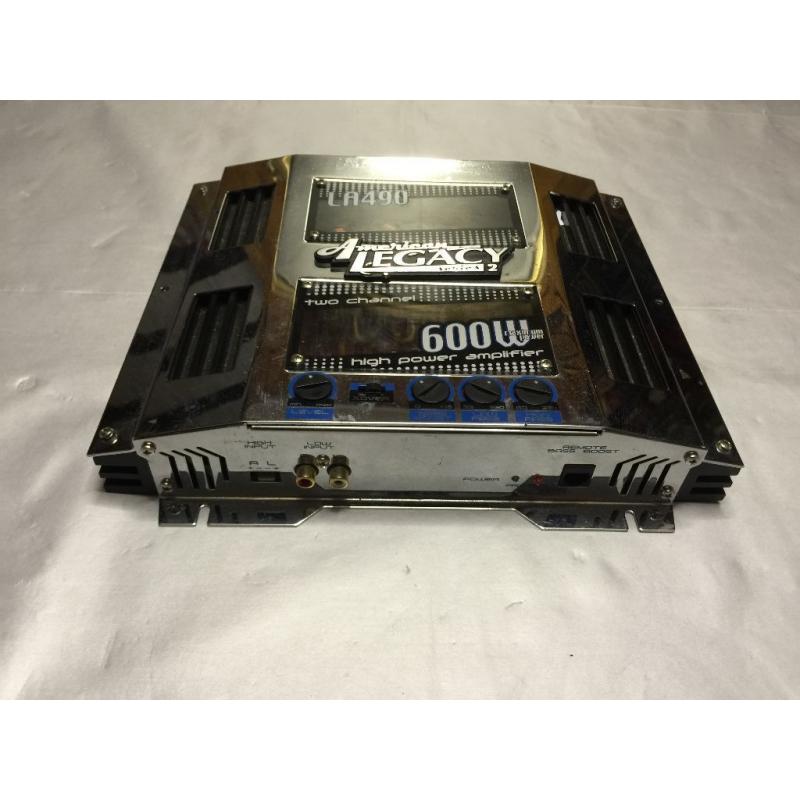 GENUINE 600W AMERICAN LEGACY LA490 AMPLIFIER CAR AUDIO SYSTEM AMP BASS AUDIO CAR SUBWOOFER SUB