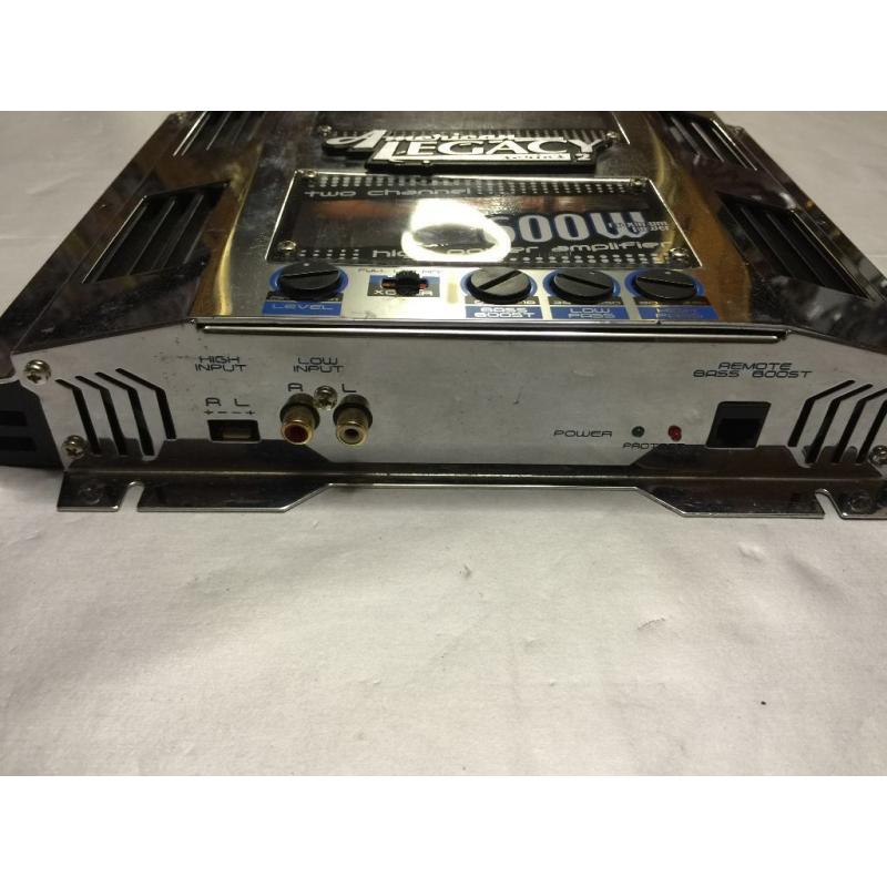 GENUINE 600W AMERICAN LEGACY LA490 AMPLIFIER CAR AUDIO SYSTEM AMP BASS AUDIO CAR SUBWOOFER SUB