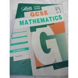 LETTS GCSE A4 thick & heavy study guide jey stage for mathematics maths can send