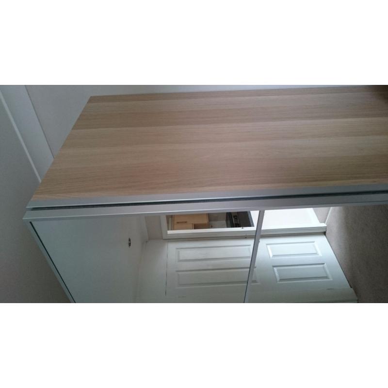 IKEA mirrored sliding door wardrobe
