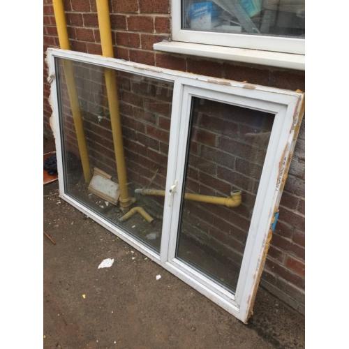 Medium sized used Upcv window