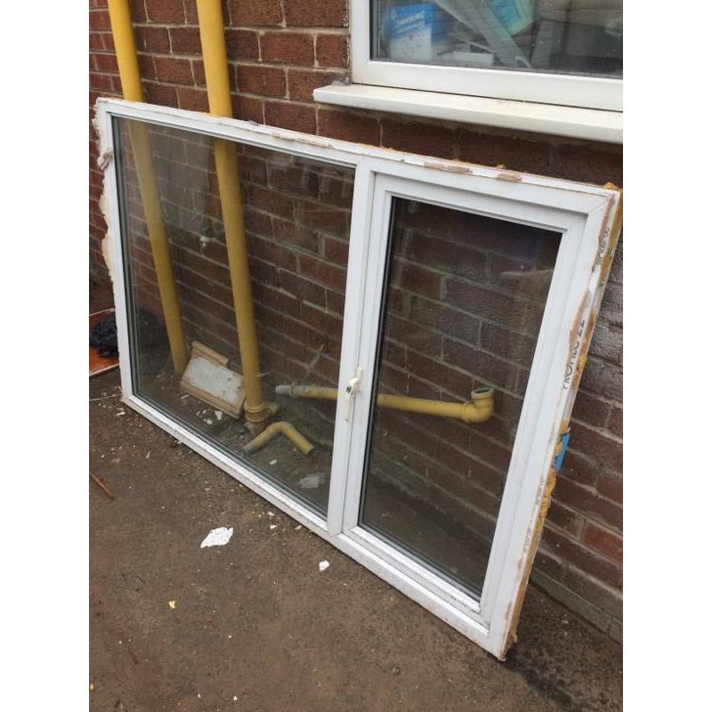 Medium sized used Upcv window
