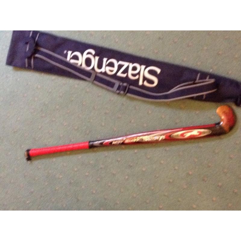 Slazenger girls hockey stick with carry bag