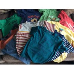 10 x boys t-shirt bundle, age 4 to 5