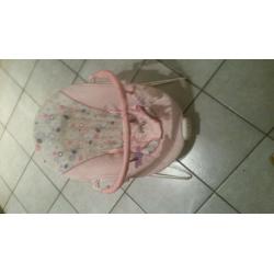 girls baby bouncer