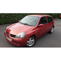 2006 RENAULT CLIO CAMPUS 1.2 PETROL,VERY LOW MILEAGE,ONE OWNER,**6 MONTH WARRANTY INCLUDED**
