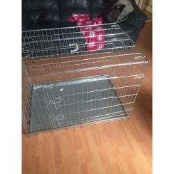 Large dog cage