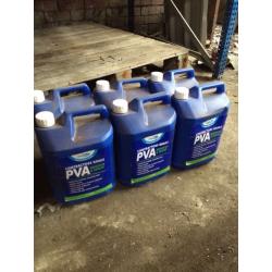 2 tubs PVA and 10 rolls of 2" scrim