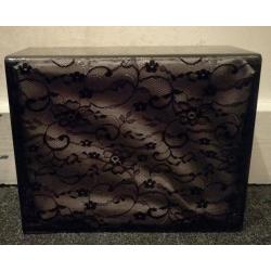 Vintage style decoration box with inner tin box