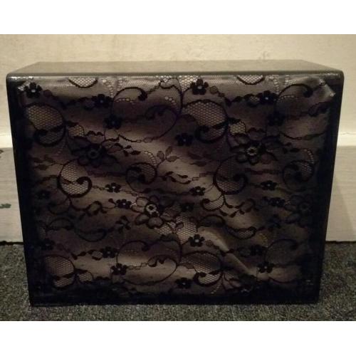 Vintage style decoration box with inner tin box