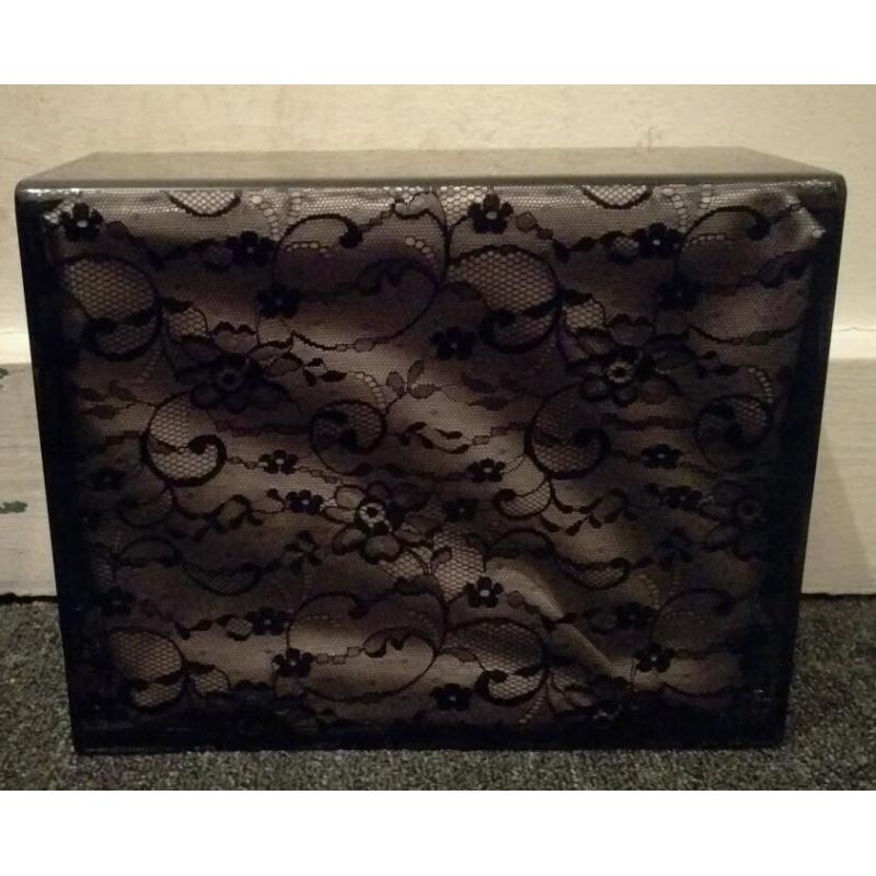 Vintage style decoration box with inner tin box